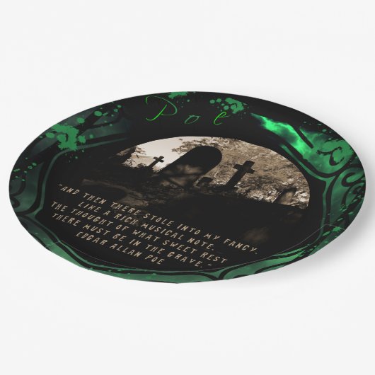 Edgar Allan Poe Pappteller