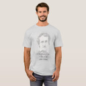 Edgar Allan Poe Poet Author Dream T-Shirt (Vorne ganz)
