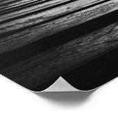 Edgar Allan Poe Poet Bridge Ravens Foggy Spooky Poster (Ecke)