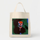 Edgar Allan Poe Pop Grosse Traumtasche Tragetasche (Vorne)