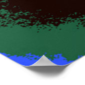 Edgar Allan Poe Pop Poster (Ecke)