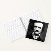 Edgar Allan Poe Portrait Notizblock (Innenseite)
