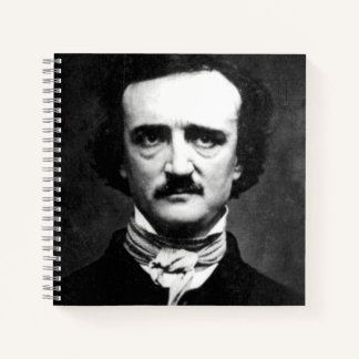 Edgar Allan Poe Portrait Notizblock