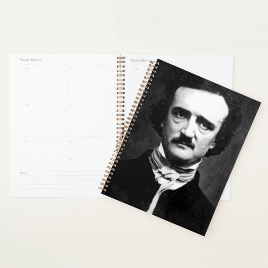 Edgar Allan Poe Portrait Planer (Anzeige)