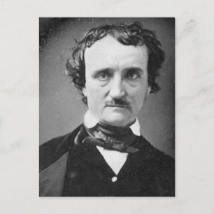 Edgar Allan Poe ~ Porträt 1849 Postkarte