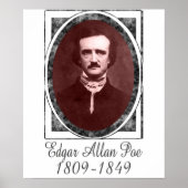 Edgar Allan Poe Poster (Vorne)