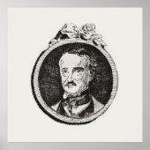 Edgar Allan Poe Poster (Vorne)