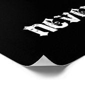 Edgar Allan Poe Poster (Ecke)