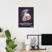 Edgar Allan Poe Poster (Heimbüro)