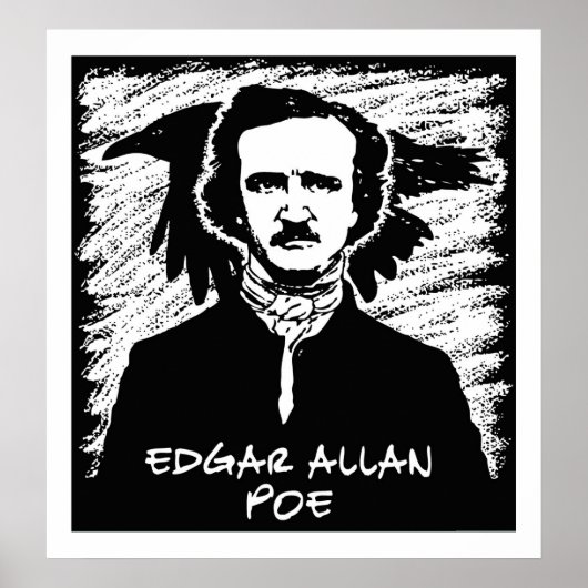 Edgar Allan Poe Poster (Vorne)