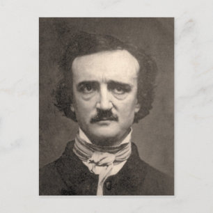Edgar Allan Poe Postkarte
