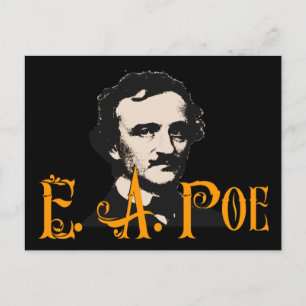 Edgar Allan Poe Postkarte