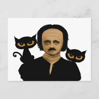 edgar allan poe postkarte