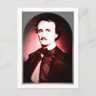 Edgar Allan Poe Postkarte 1