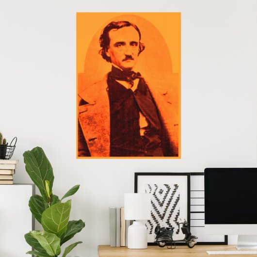 Edgar Allan Poe print 5 Poster (Heimbüro)