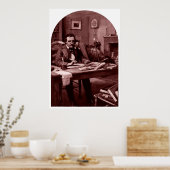 Edgar Allan Poe, Print-Nummer 6 Poster (Küche)