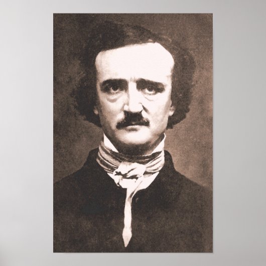 Edgar Allan Poe Print Poster (Vorne)