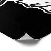 Edgar Allan Poe Print Poster (Ecke)