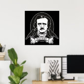 Edgar Allan Poe Print Poster (Heimbüro)
