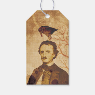 Edgar Allan Poe Quoth der Rabe nie wieder Geschenkanhänger