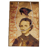 Edgar Allan Poe Quoth der Rabe nie wieder Mittlere Geschenktüte (Rückseite)