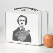 Edgar Allan Poe-Rabe Metall Brotdose (Beispiel)