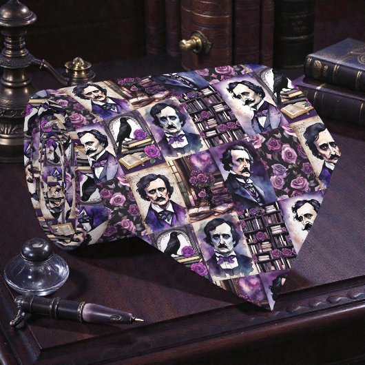 Edgar Allan Poe Raben Krawatte