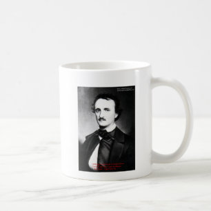 Edgar Allan Poe "Religion ist" Weisheitszitat Gesc Kaffeetasse