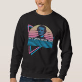 Edgar Allan Poe Retro Don't Quoth Me On That Sweatshirt (Vorderseite)