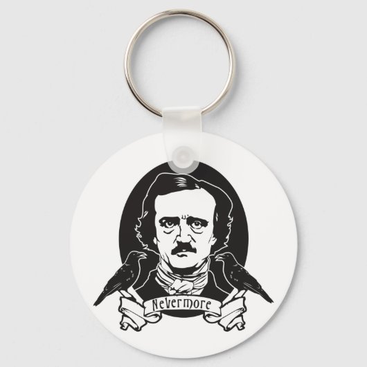 Edgar Allan Poe Schlüsselanhänger (Vorderseite)