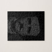 Edgar Allan Poe (Schriftbild) Puzzle (Horizontal)