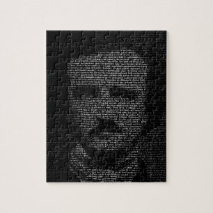 Edgar Allan Poe (Schriftbild) Puzzle