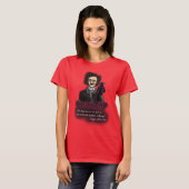 Edgar Allan Poe Shirt, Dark Academia Shirt (Vorne ganz)