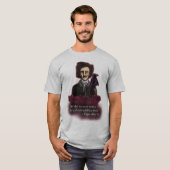 Edgar Allan Poe Shirt, Dark Academia Shirt (Vorne ganz)