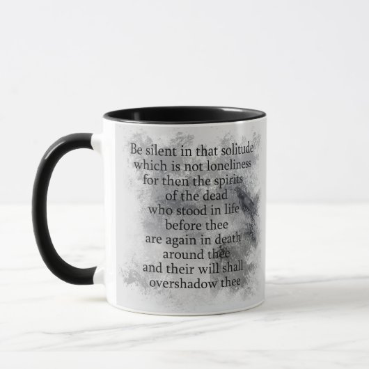 Edgar Allan Poe Spirits of the Dead Halloween Gedi Tasse (Links)