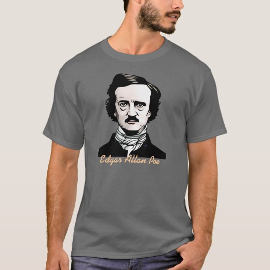 Edgar Allan Poe T-Shirt (Vorderseite)