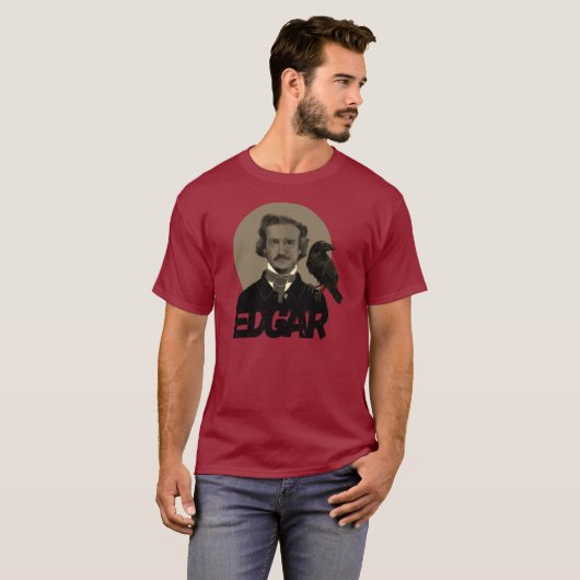 Edgar Allan Poe T-Shirt (Vorne ganz)