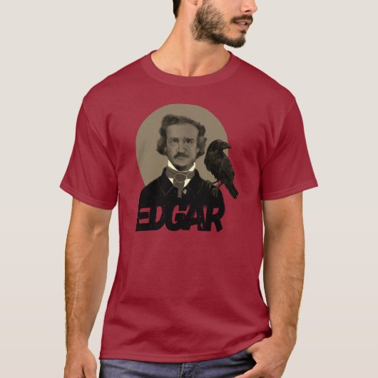 Edgar Allan Poe T-Shirt (Vorderseite)