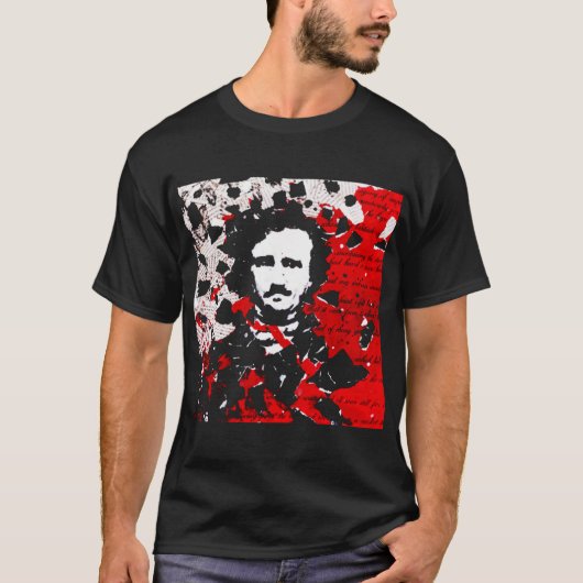 Edgar Allan Poe T-Shirt (Vorderseite)