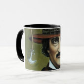 Edgar Allan Poe Tasse (Vorderseite Links)