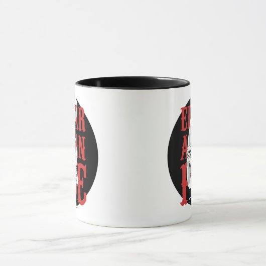 Edgar Allan Poe Tasse (Zentrum)