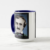 Edgar Allan Poe Tasse (Vorderseite Links)