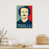Edgar Allan Poe TEKELI-LI Hope Style Poster (Küche)
