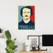 Edgar Allan Poe TEKELI-LI Hope Style Poster (Heimbüro)