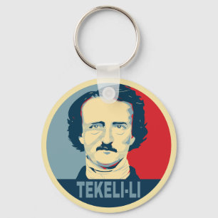 Edgar Allan Poe TEKELI-LI Hope Style Schlüsselanhänger