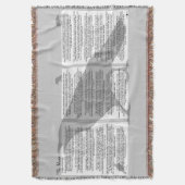 Edgar Allan Poe The Raven Decke (Vorderseite Vertikal)