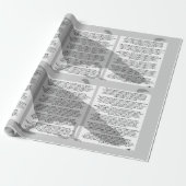 Edgar Allan Poe The Raven Geschenkpapier (Ungerollt)