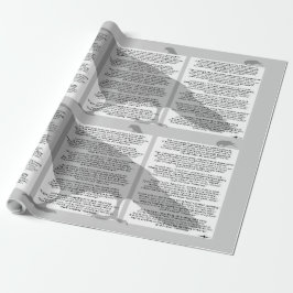 Edgar Allan Poe The Raven Geschenkpapier