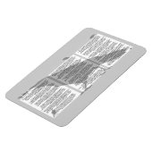 Edgar Allan Poe The Raven Magnet (Linke Seite)