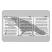 Edgar Allan Poe The Raven Magnet (Horizontal)